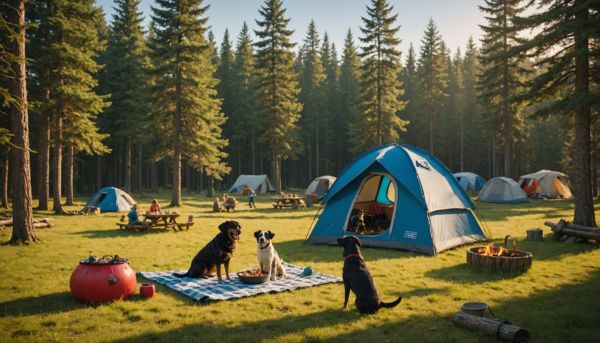 Comment trouver un camping acceptant les chiens