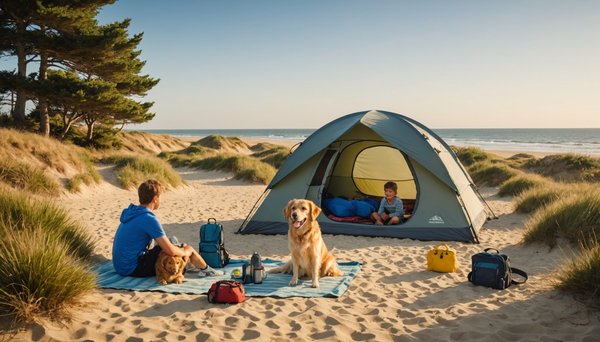 Vacances avec chien : où camper en vendée avec son animal ?